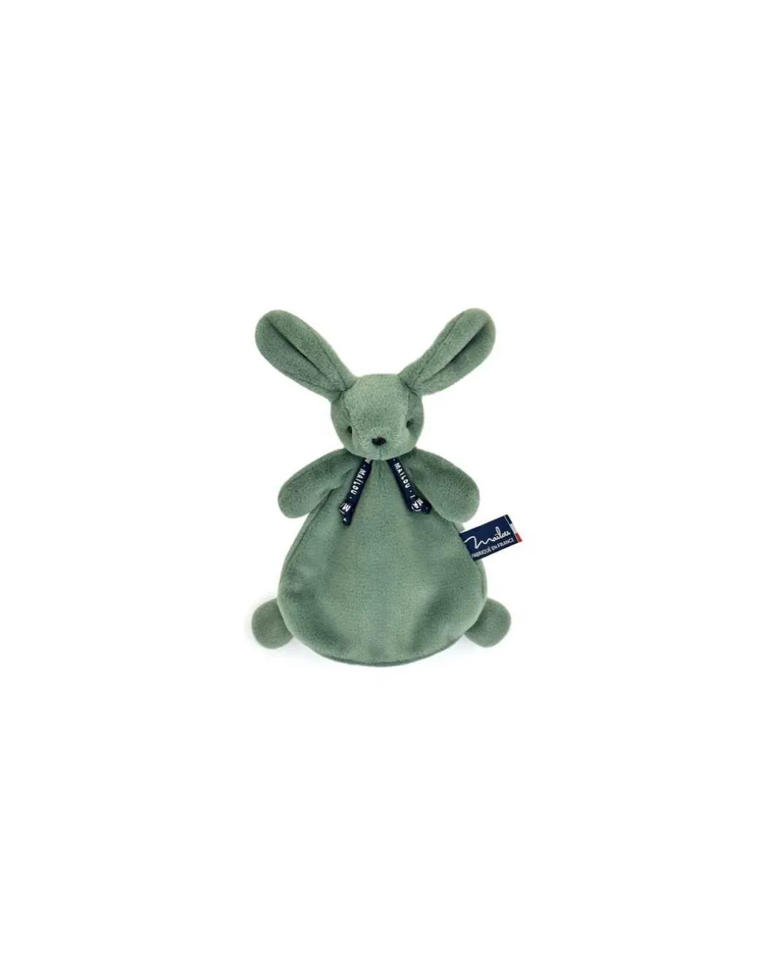 Doudou vert sauge lapin Dorlotin - Maïlou Tradition