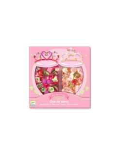 Duo de tiares rose - Djeco