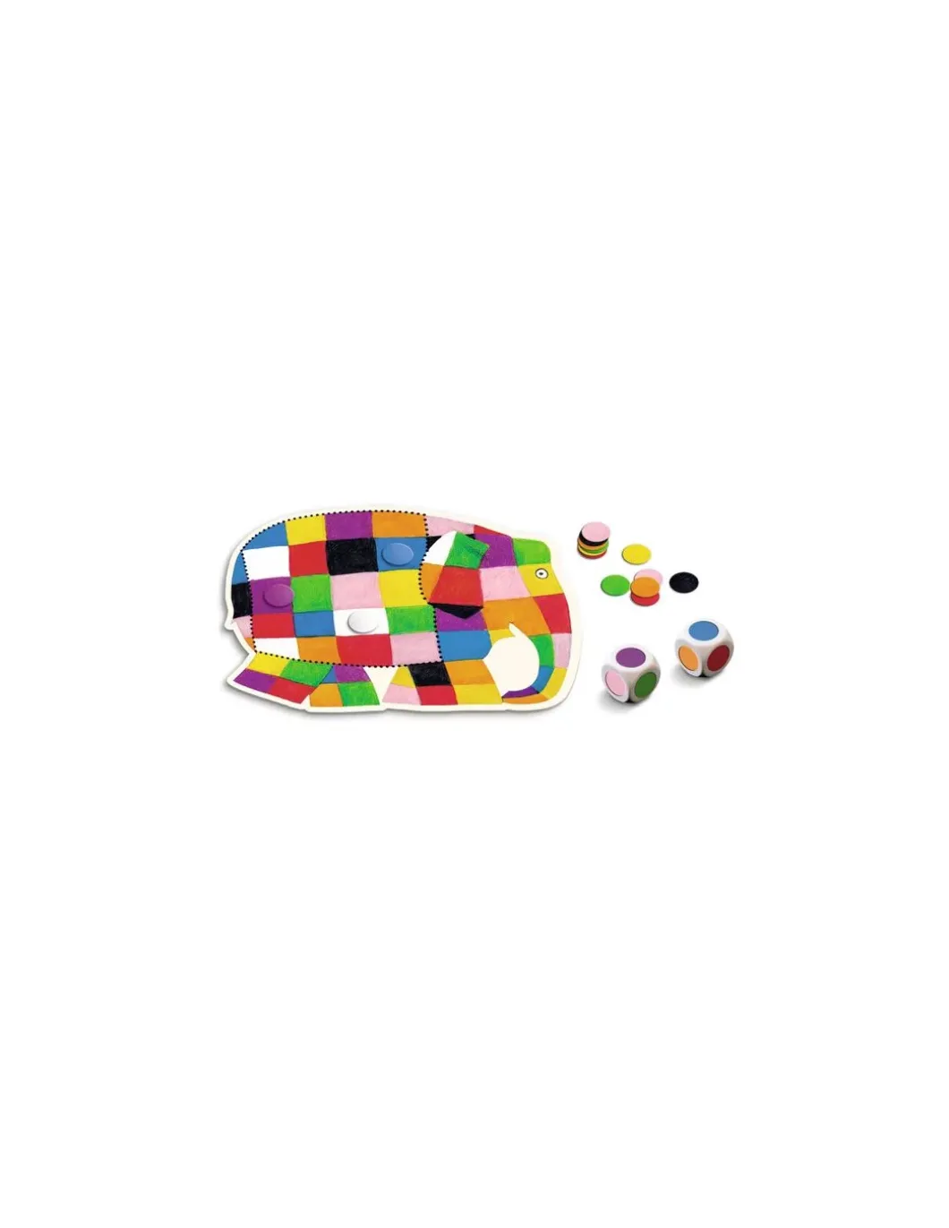 Elmer le jeu des couleurs - L'école des loisirs