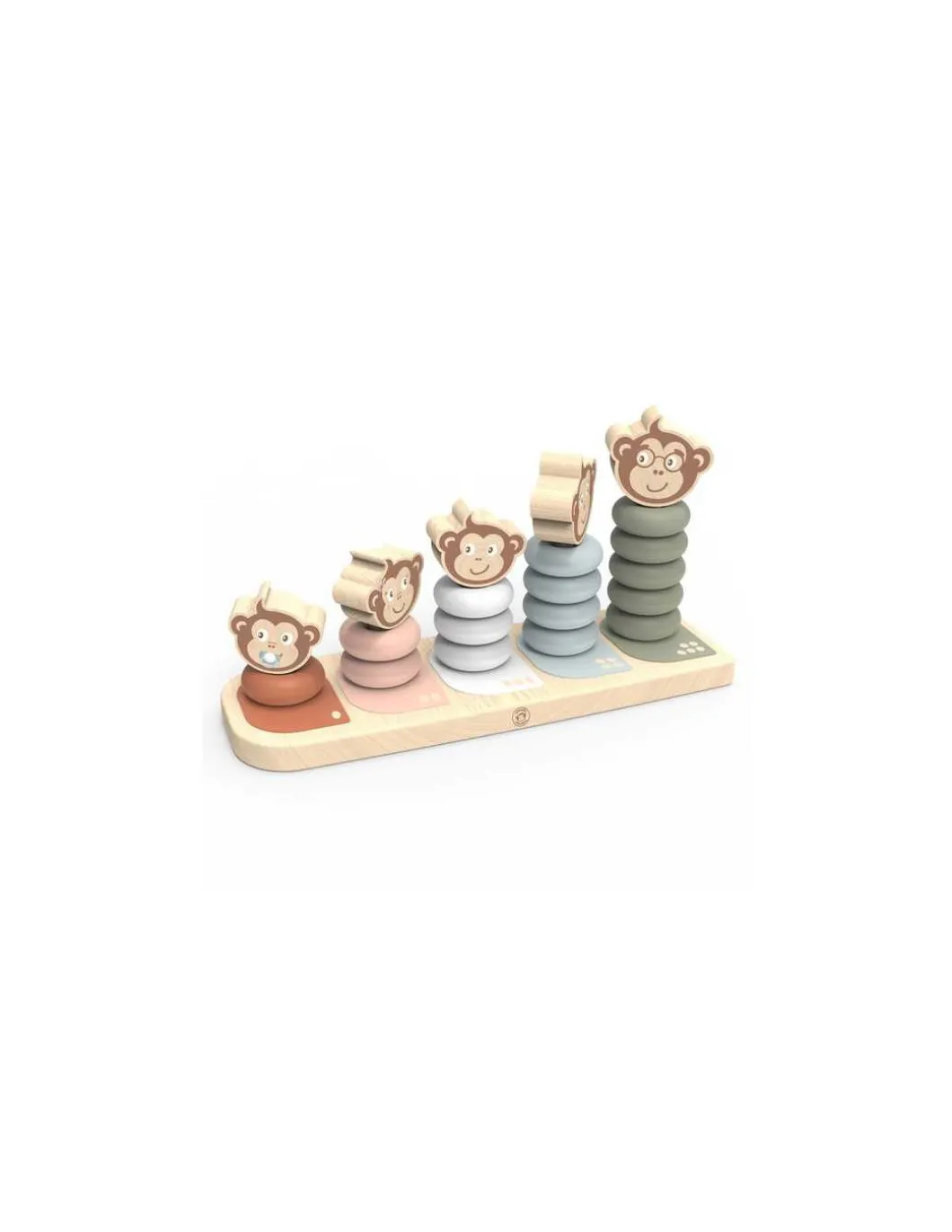 Empilable Monkey family - Speedy Monkey