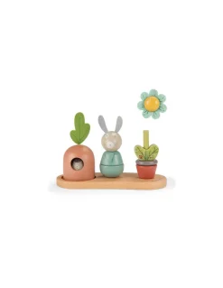 Empilable multi-activités Trois petits lapins - Moulin Roty