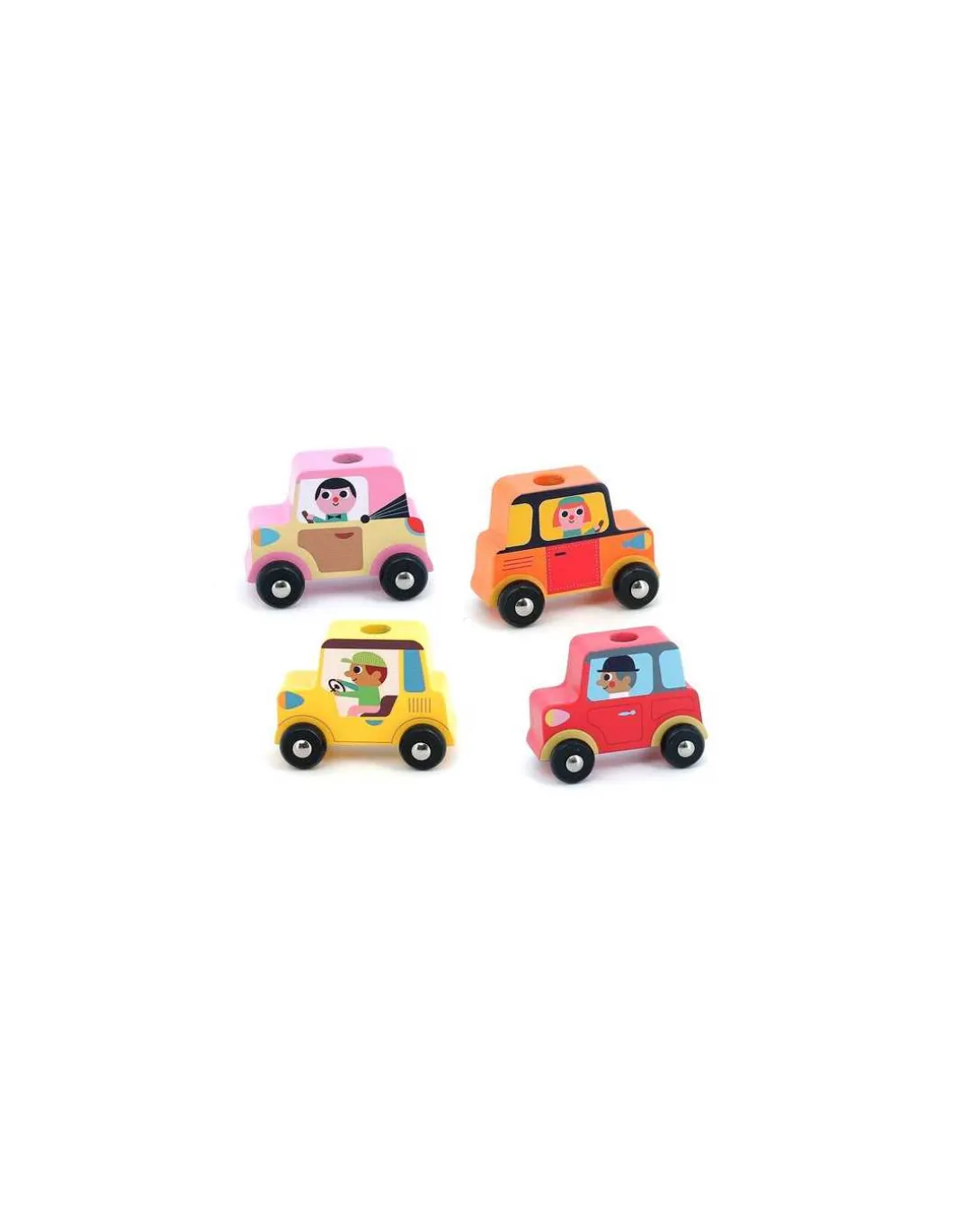 Empil’auto 4 pièces Ingela P.Arrhenius - Vilac