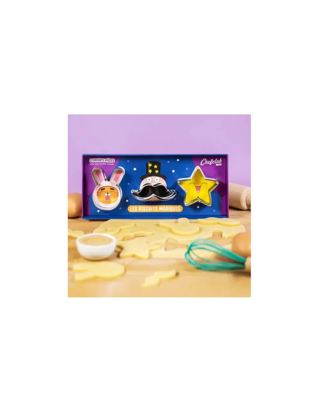 Emporte-pièces Les biscuits magiques - Chefclub Kids