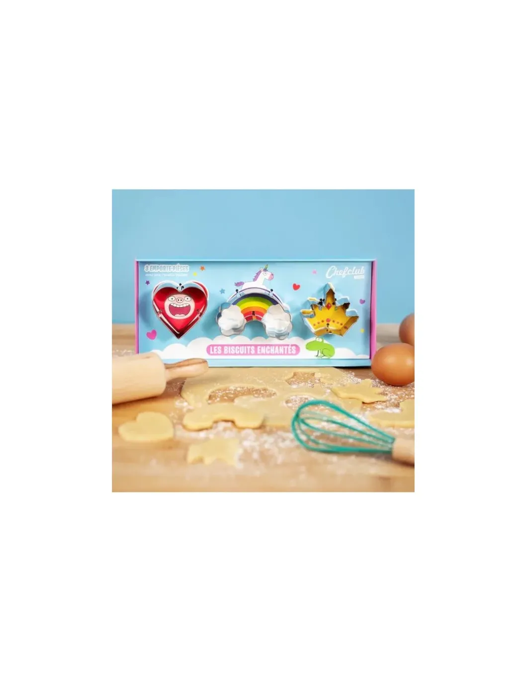Emporte-pièces Les biscuits enchantés - Chefclub Kids