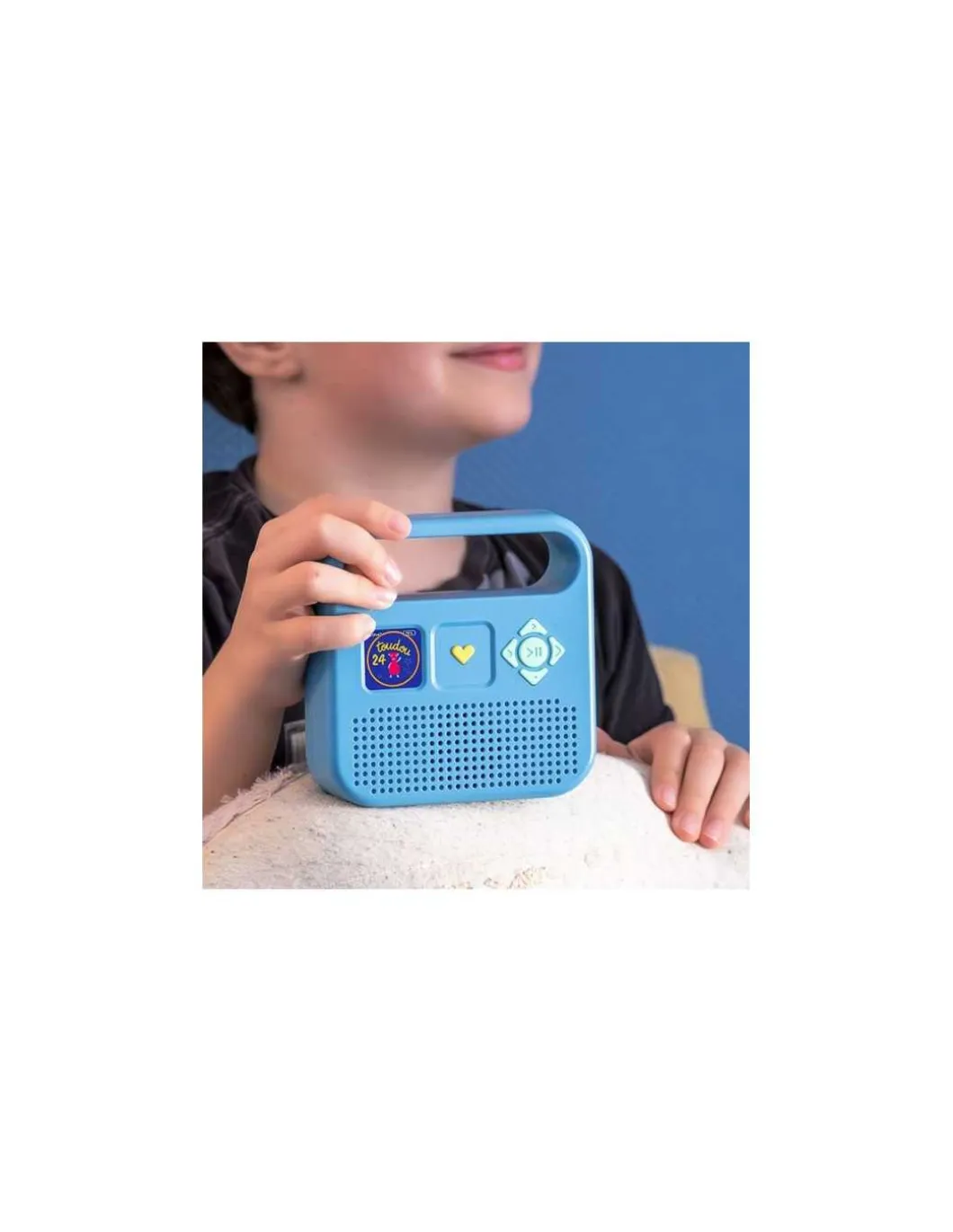 Enceinte Merlin bleu polaire