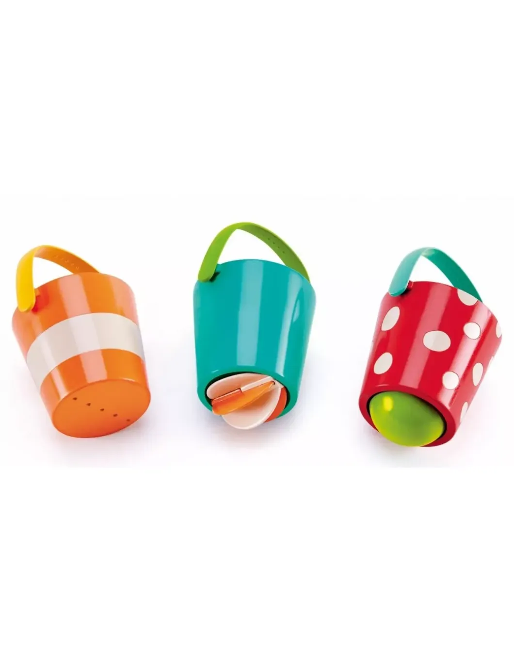 Ensemble de seaux colorés - Hape