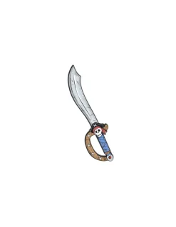 Epée pirate Captaine Skully en mousse - Great Pretenders