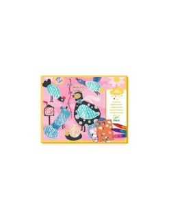 Fabuleux pochoirs Piou piou & co - Djeco