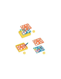 Fabuleux pochoirs Piou piou & co - Djeco
