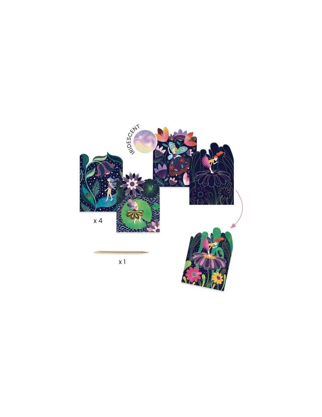 Fairy Box coffret 6 activités créatives - Djeco