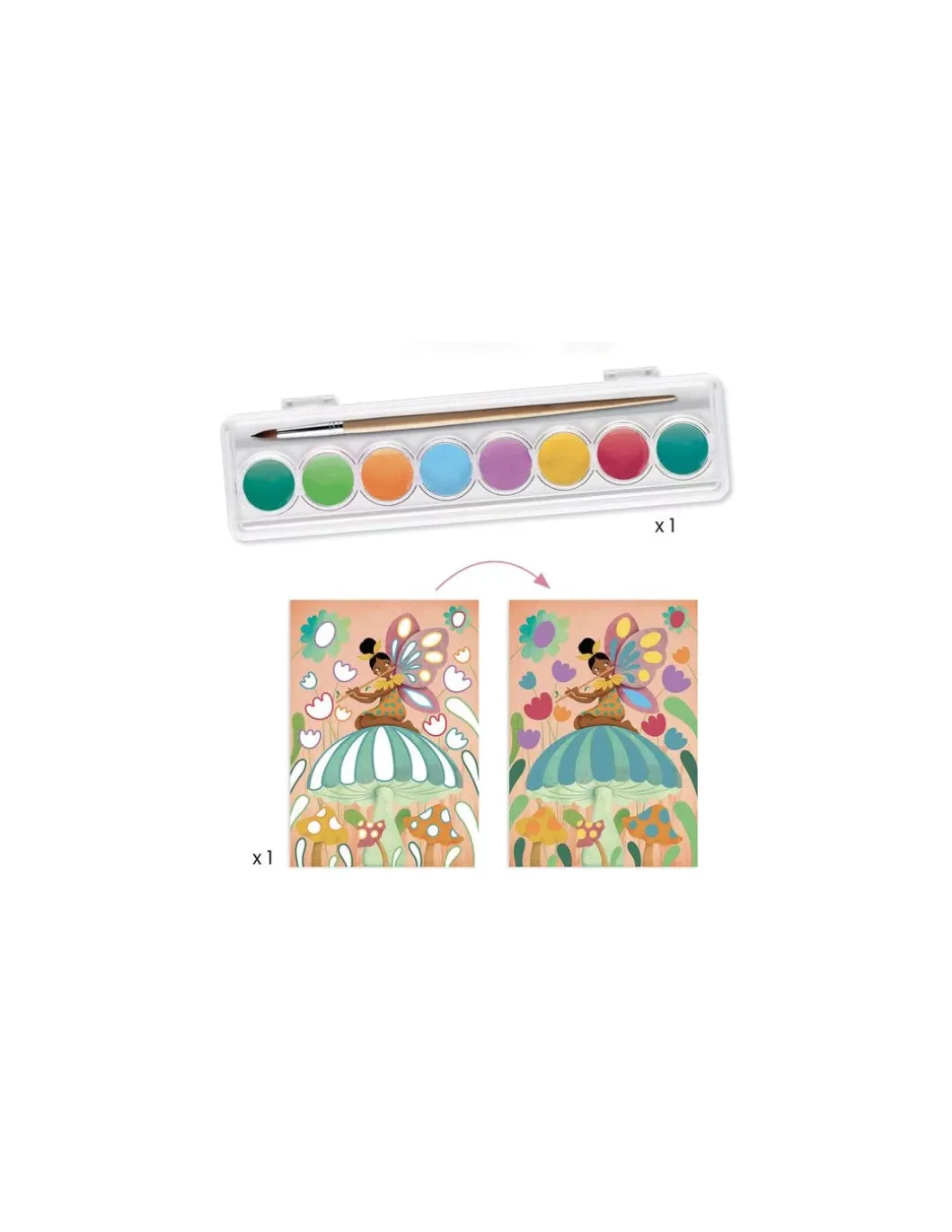 Fairy Box coffret 6 activités créatives - Djeco