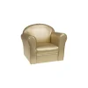Fauteuil club enfant doré - Amadeus Les Petits