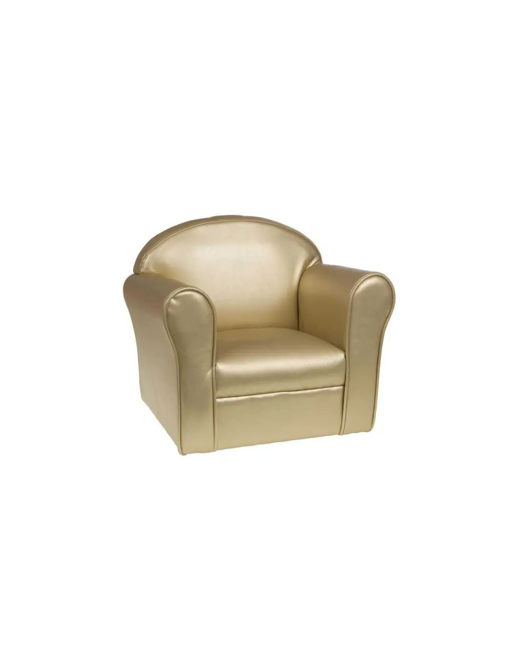Fauteuil club enfant doré - Amadeus Les Petits