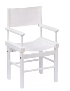 Fauteuil metteur en scène blanc - Moulin Roty