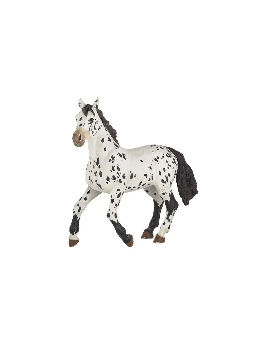 Figurine cheval appaloosa noir - Papo