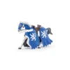 Figurine Cheval du chevalier lion à la lance - Papo