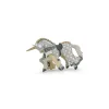 Figurine cheval du maître des armes cimier licorne - Papo