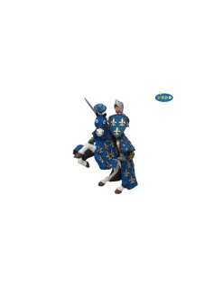 Figurine cheval du prince Philippe bleu - Papo