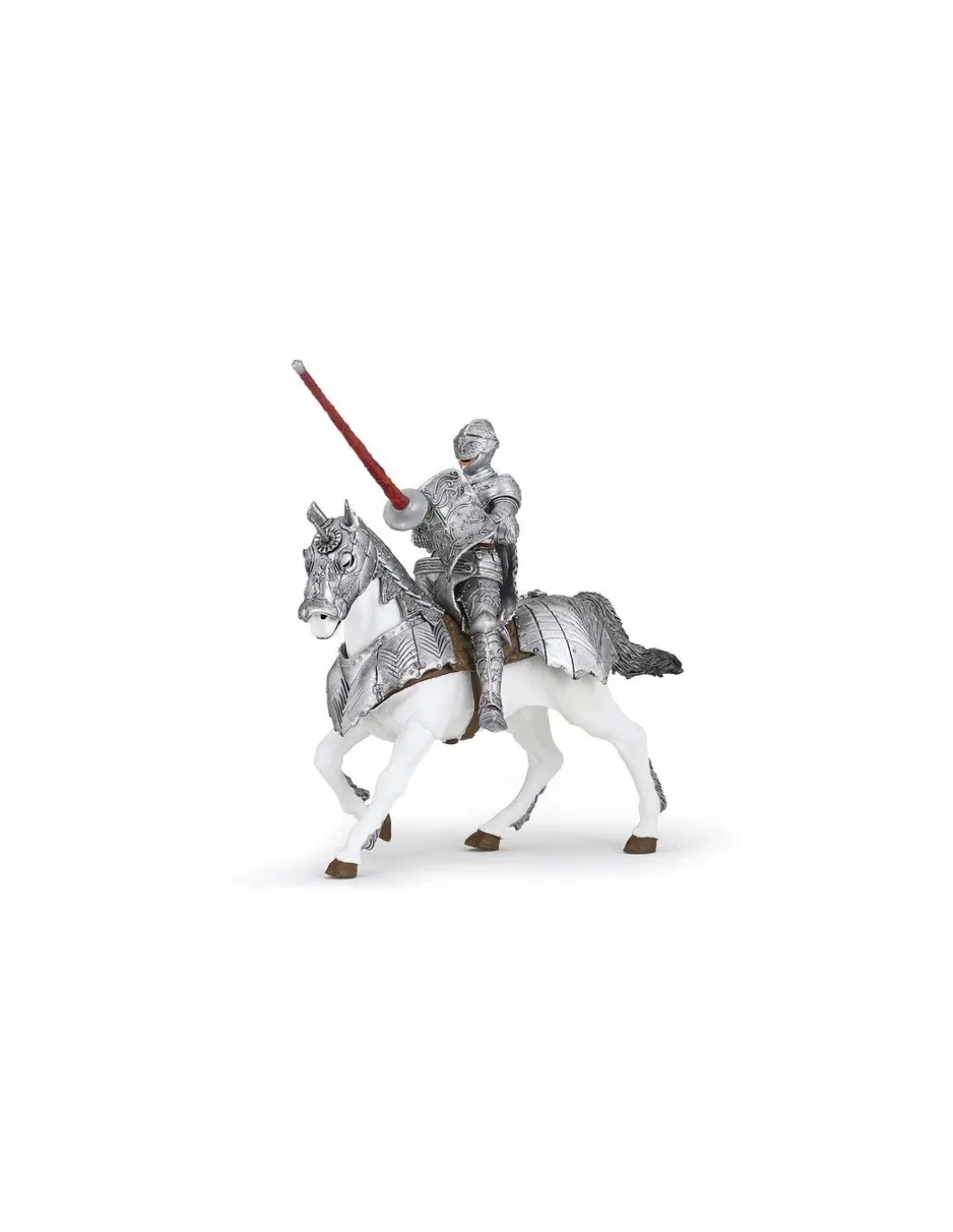 Figurine cheval en armure - Papo