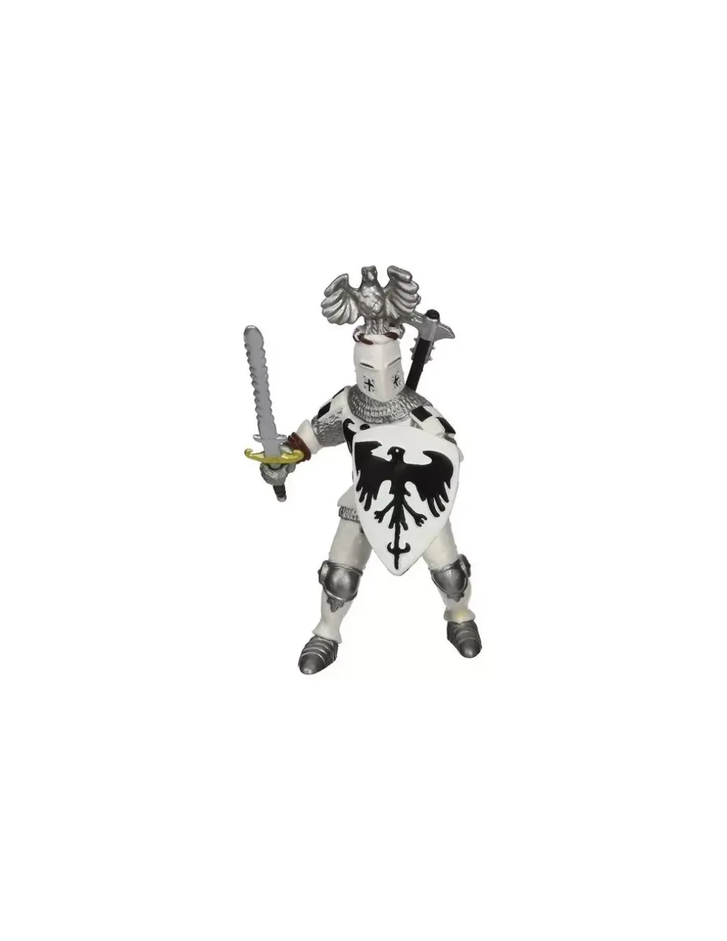 Figurine chevalier blanc au cimier - Papo