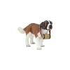 Figurine chien Saint-Bernard - Papo