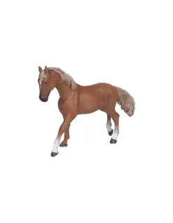 Figurine jument pur-sang anglaise alezan - Papo