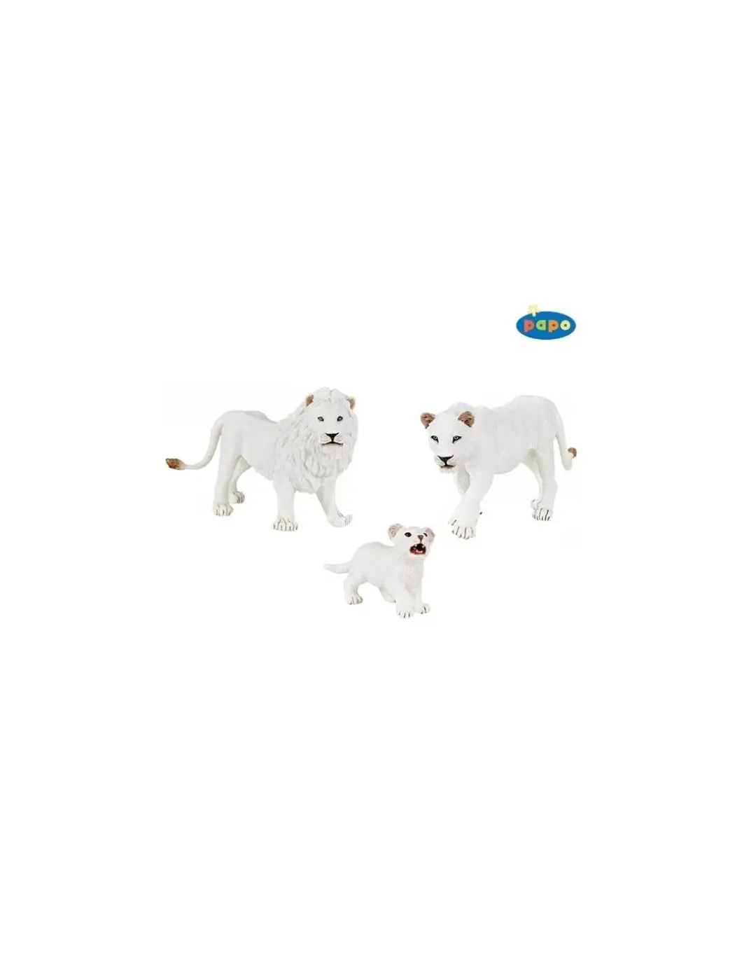 Figurine lionceau blanc - Papo
