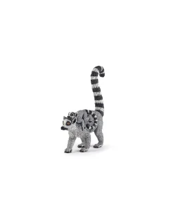Figurine lémurien et son bébé - Papo