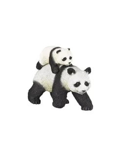 Figurine panda et son bébé - Papo