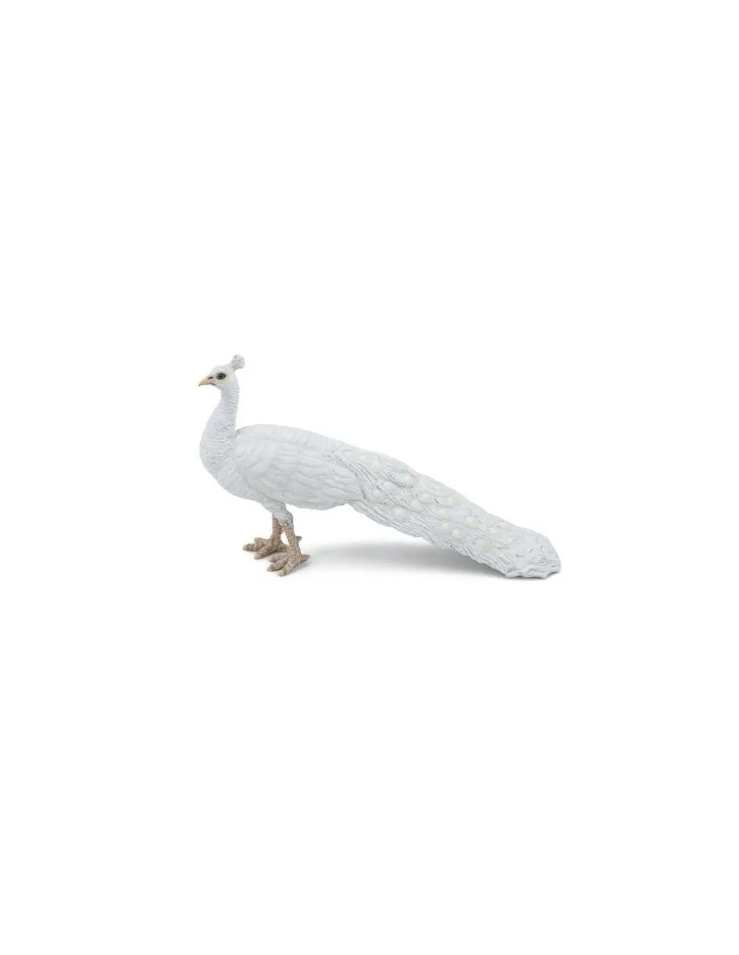 Figurine paon blanc - Papo