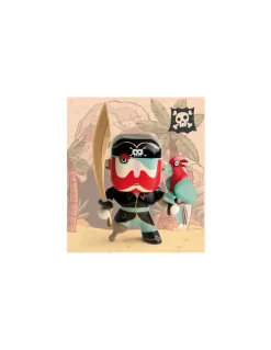Figurine pirate Arty Toys Sam Parrot - Djeco
