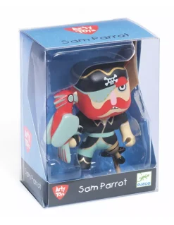 Figurine pirate Arty Toys Sam Parrot - Djeco