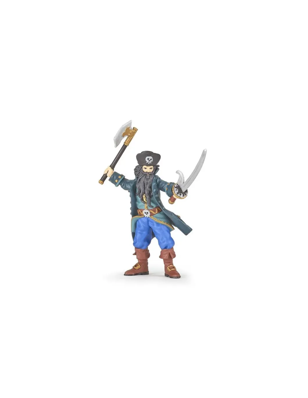 Figurine pirate Barbe noire - Papo