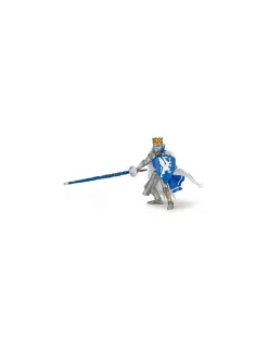 Figurine roi au dragon bleu - Papo