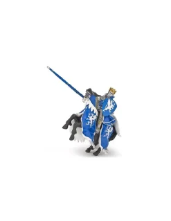 Figurine roi au dragon bleu - Papo