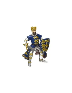 Figurine roi Richard bleu - Papo