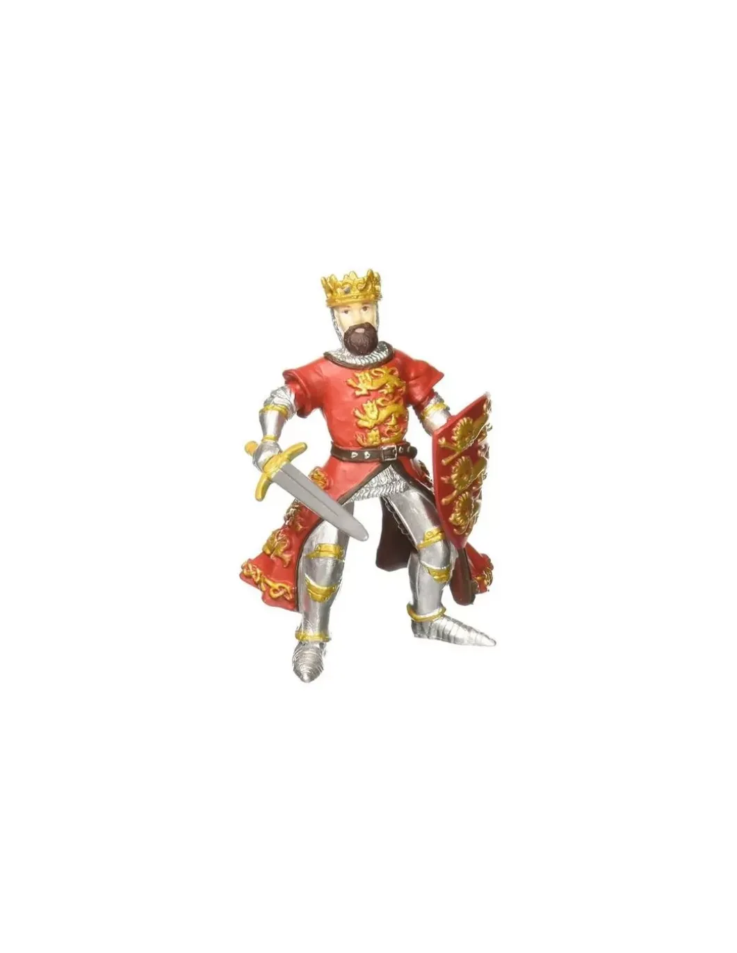 Figurine roi Richard rouge - Papo