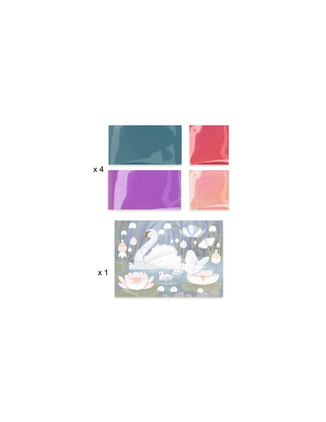 Fluffy box coffret 6 activités créatives - Djeco