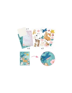 Fluffy box coffret 6 activités créatives - Djeco