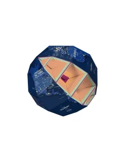 Globe à construire La Terre la nuit - Poppik
