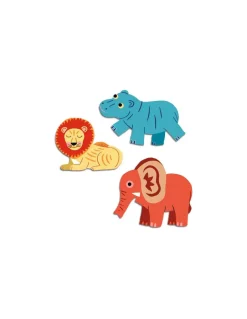 Gommettes Animaux de la savane - Djeco