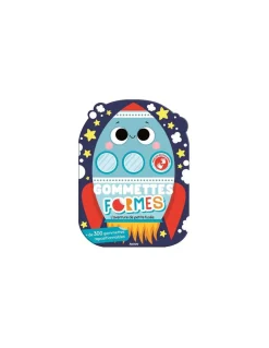Gommettes formes L'aventure de petite fusée - Auzou