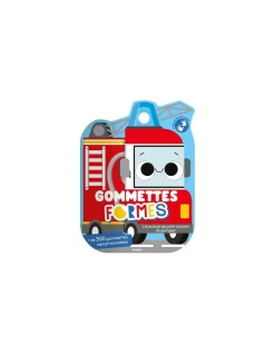 Gommettes formes L'aventure de petit camion de pompier - Auzou