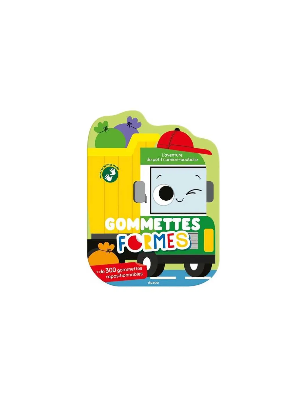 Gommettes formes L'aventure de petit camion poubelle - Auzou