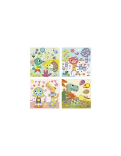 Gommettes géométriques 3 ans - Janod