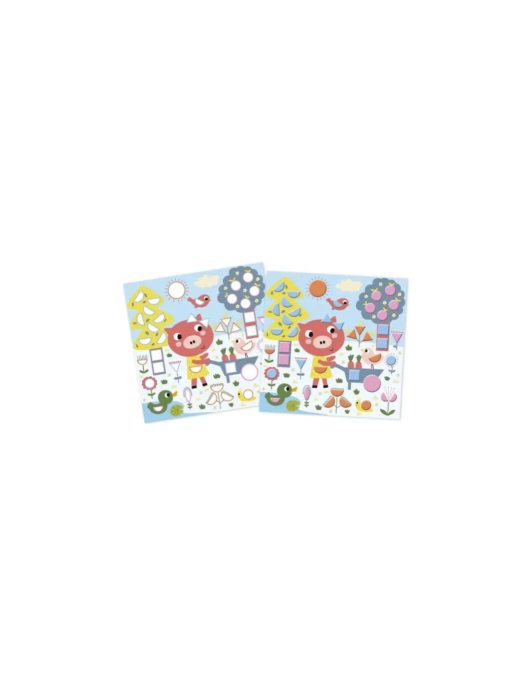 Gommettes géométriques 3 ans - Janod