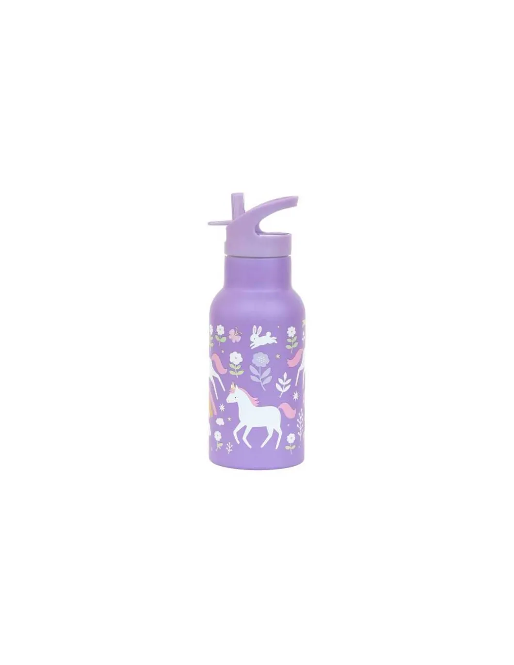 Gourde métal Licorne - A Little Lovely Company