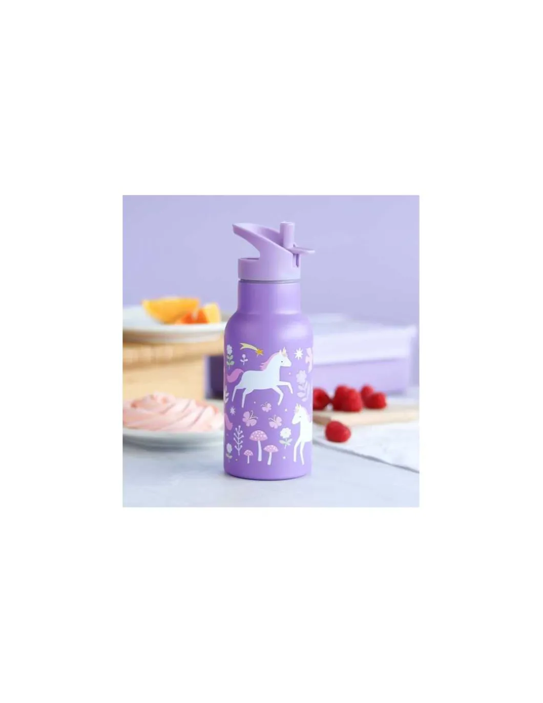 Gourde métal Licorne - A Little Lovely Company