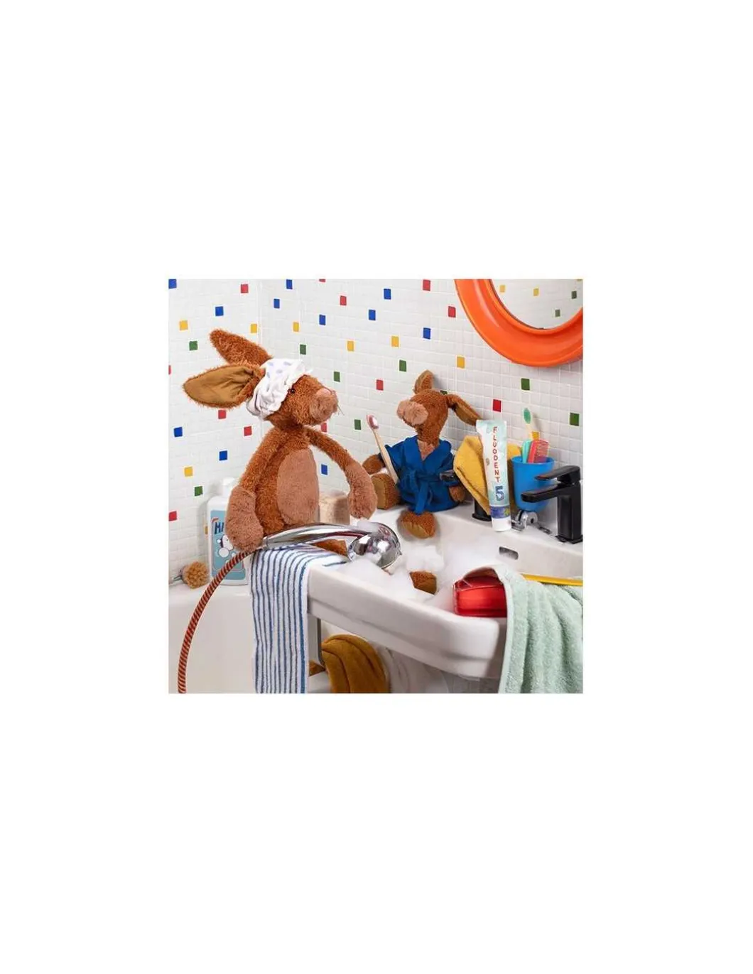 Grand lapin Les Baba Bou - Moulin Roty