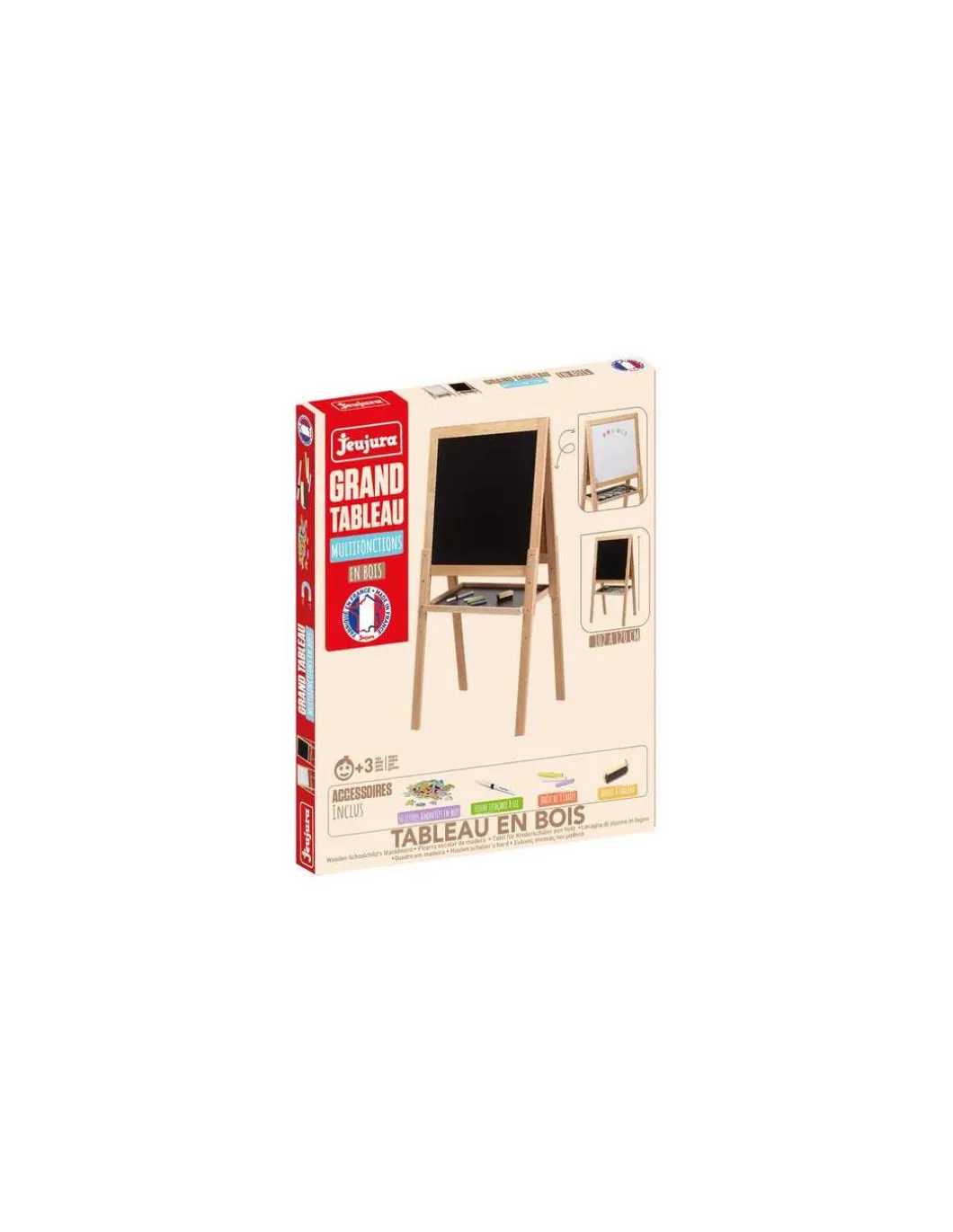 Grand tableau multifonctions en bois - Jeujura